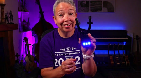 LED Ukulele/Guitar Hanger Cool oooooo